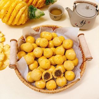 Bánh Dứa Healthy Dainty Ít Ngọt, Nhân Dứa Tươi, Không Đường Tinh Luyện Tommy Bakery [200 gram]