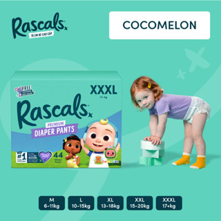  Tã Bỉm Quần Rascals Cocomelon Size M   L   XL  XXL  XXXL- Kèm sách tô màu  Ngẫu nhiên  