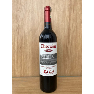 Vang Đỏ Đà Lạt CLASS WINE Export Cabernet Sauvignon Cardinal 12.5% 750ml