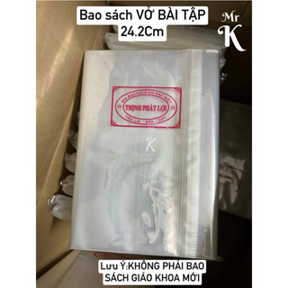XẤP 100 TỜ GIẤY KIẾNG BAO SÁCH VỞ BÀI TẬP 24,2CM ĐẶC BIỆT