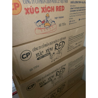 thùng xúc xích CP thơm ngon 4kg