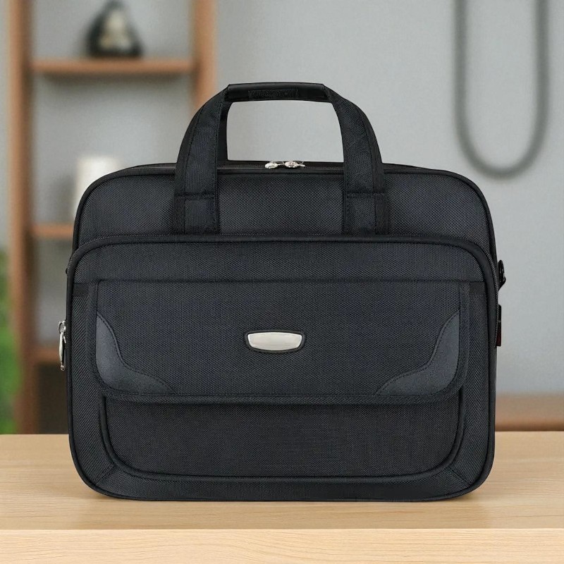 Cặp văn phòng, cặp đeo chéo, cặp laptop 16 inch, chất liệu vải dù gai siêu bền