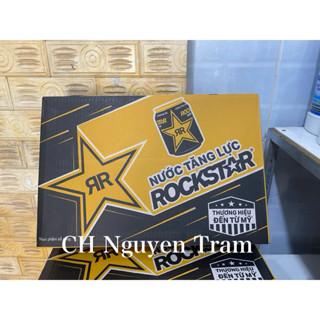  Thùng 24 lon nước tăng lực Rockstar 250ml  gói kỹ  