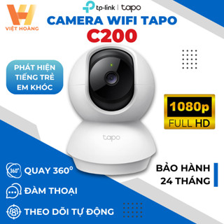[2025] Camera WiFi TP-Link Tapo C232/ C200 /C211 /C212 /C220 Xoay 360 -Camera Trong Nhà