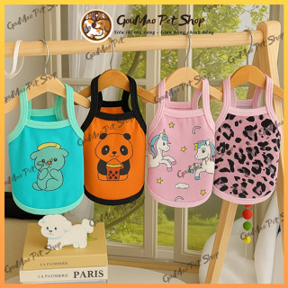 [Chính hãng] Áo hai dây / BA LỖ DÂY siêu kute dành cho chó mèo thương hiệu GouMao.