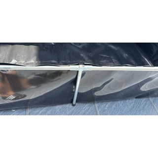 Bể Bạt HDPE Dày 0.5mm Dem Nuôi Ốc Éch Cá Lươn Có Khung Phi 27 Chống Nước Tốt Tiết Kiệm Diện Tích Dễ Vệ Sinh Bảo Quản