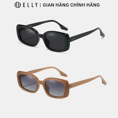 Kính mắt nữ ELLY EK180 gọng nhựa PC tròng phân cực TAC chống tia UV400 chống chói thời trang cao cấp