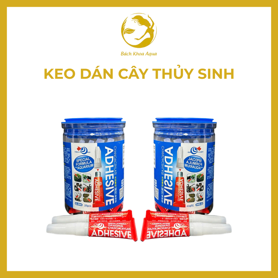 Keo dán thủy sinh Adhesive - chuyên dụng dán cây