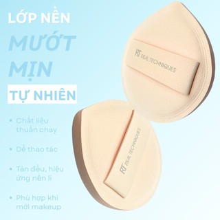 Mút Tán Nền RT REAL TECHNIQUES Mẫu Mới Mềm Mịn Đàn Hồi Cao