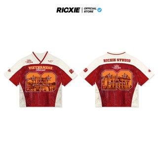 Áo Thun Lưới Jersey Ricxie 29 – Áo Thun Thể Thao Nam Nữ Unisex, Form rộng