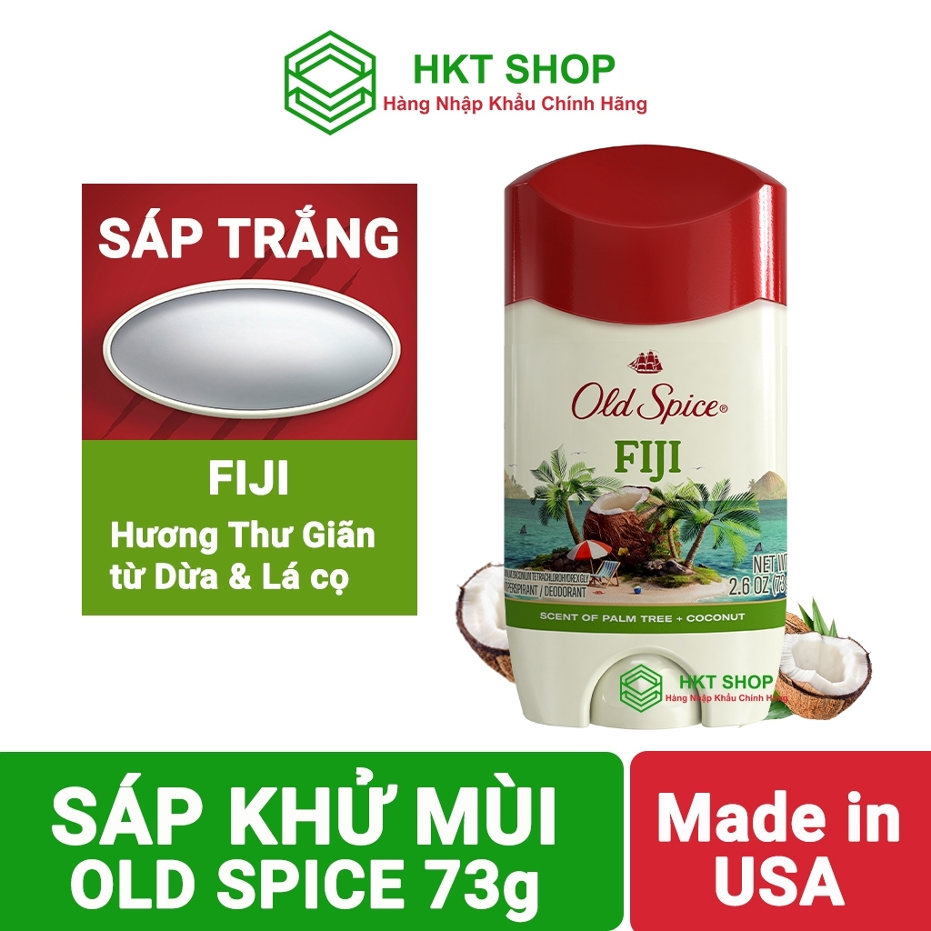 [USA] Sáp khử mùi Old Spice Fiji 73g - HKT Shop