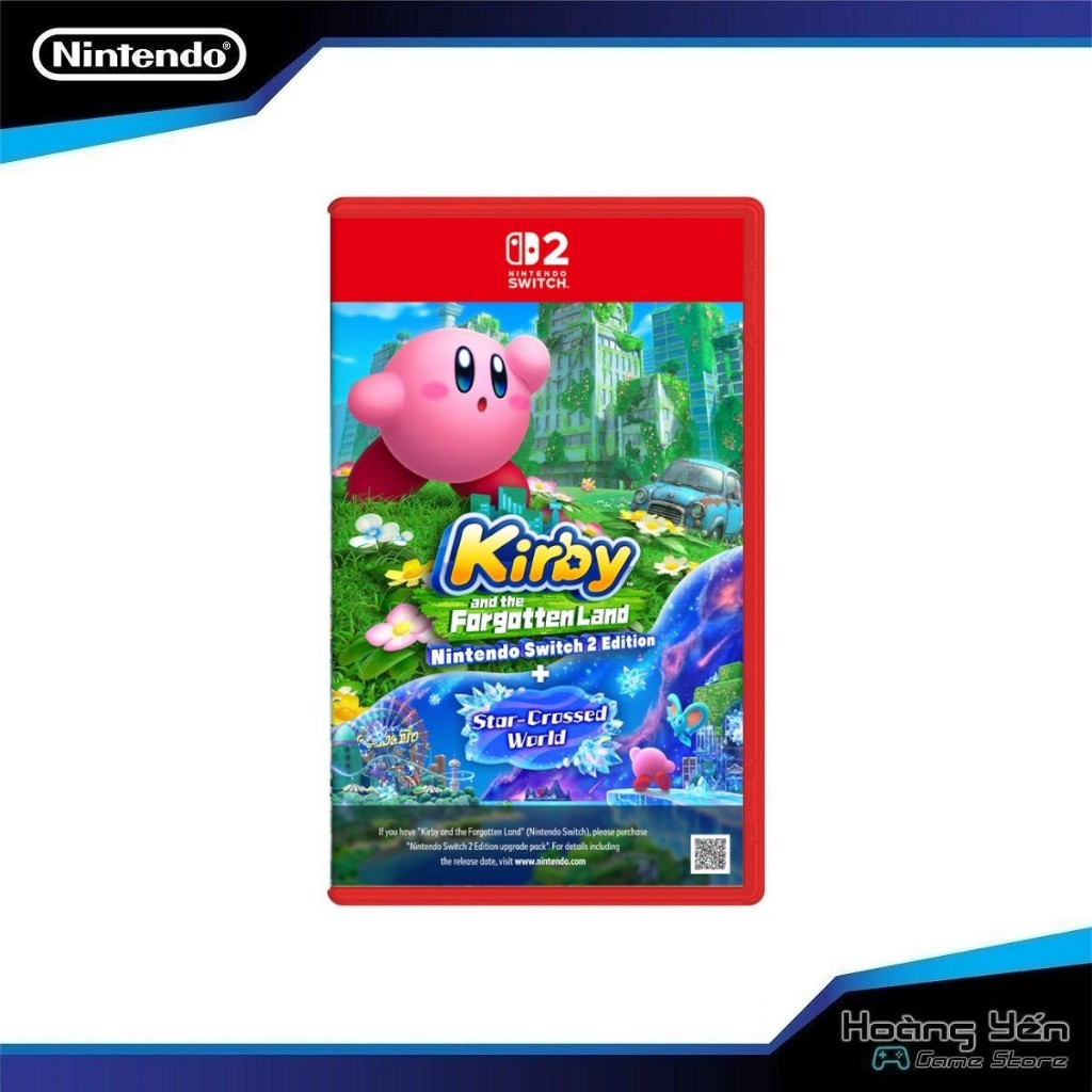 Băng Game Kirby And The Forgotten Land Nintendo Switch 2 Edition