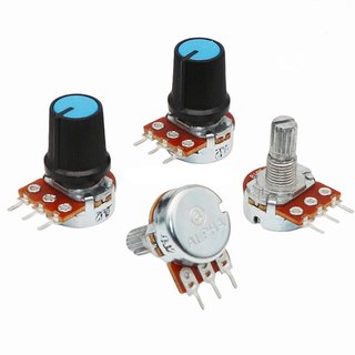 Combo Biến Trở Volume (Triết Áp + Vỏ Triết Áp Nhựa)