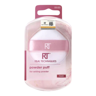 Mút trang điểm tán nền, phủ phấn RT Real Techniques Powder Puff sponge