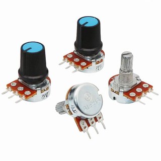 Combo Biến Trở Volume (Triết Áp + Vỏ Triết Áp Nhựa)