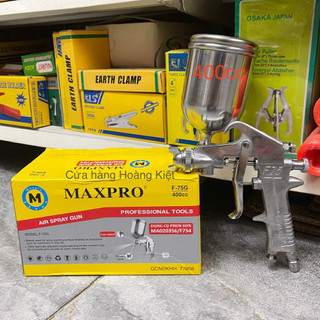 DỤNG CỤ PHUN SƠN MAXPRO F75G-400CC