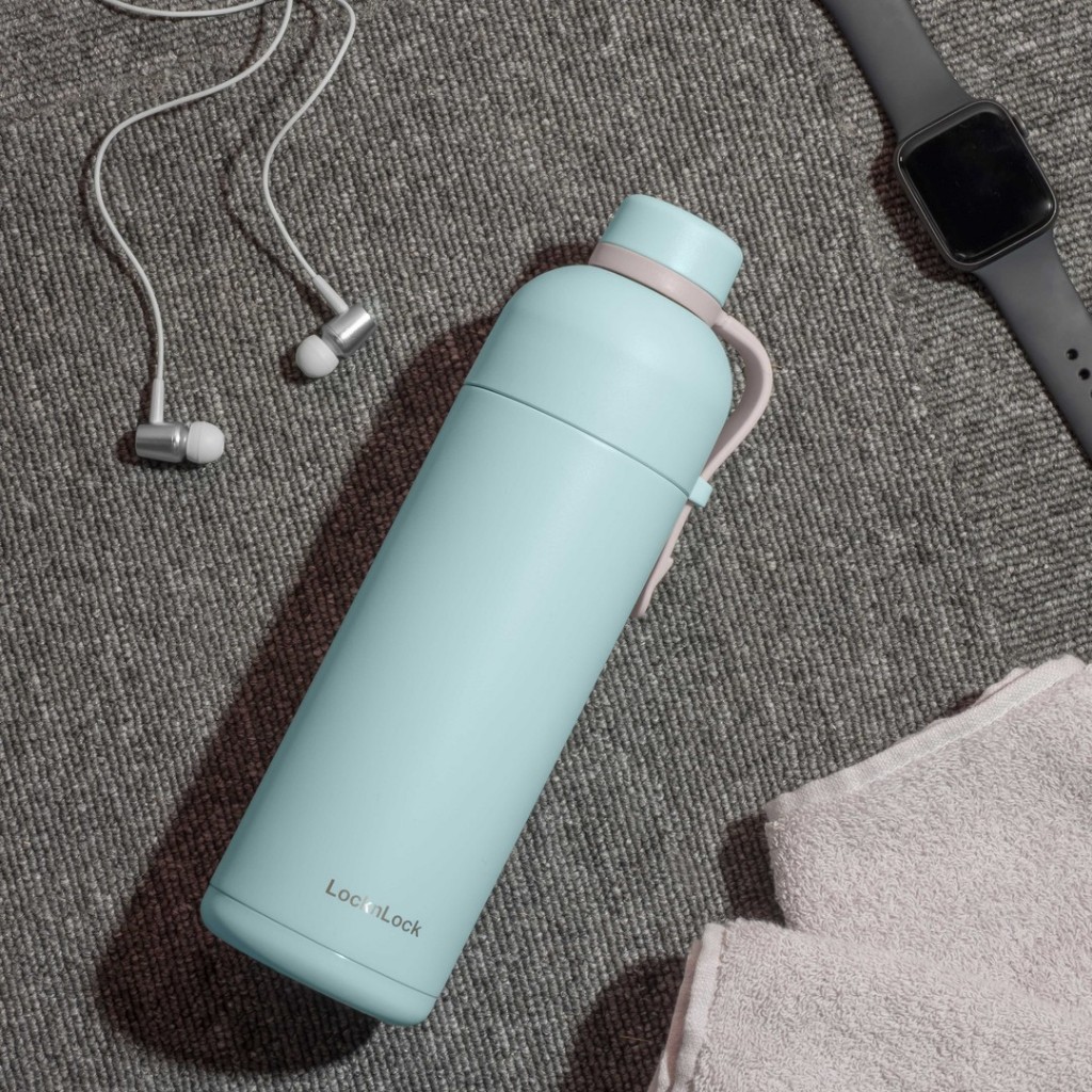 Bình giữ nhiệt LocknLock Belt Bottle LHC4267 490ml - Hàng chính hãng, thép không gỉ - JoyMall | BigBuy360 - bigbuy360.vn