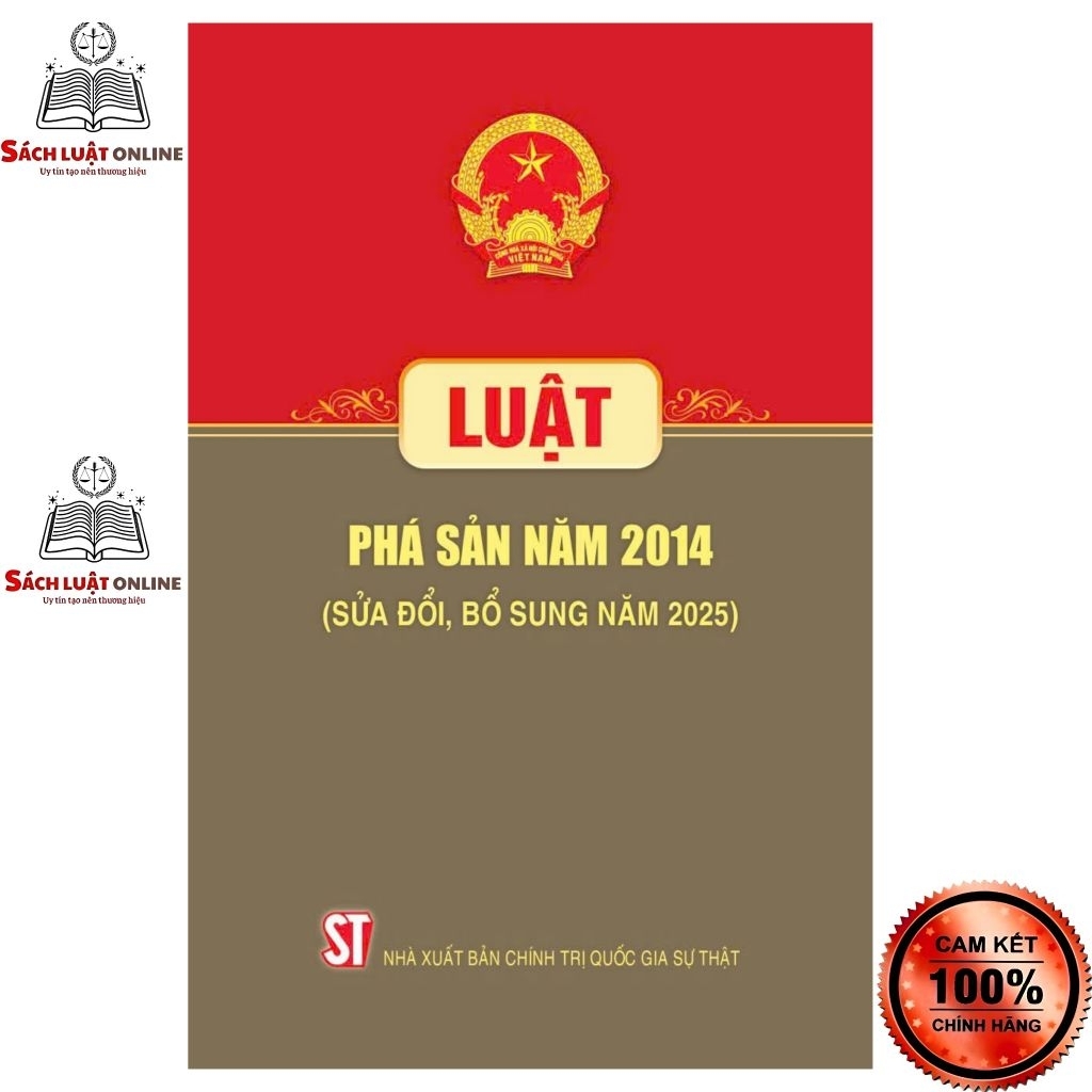 Sách - Luật phá sản (NXB Chính trị quốc gia sự thật)