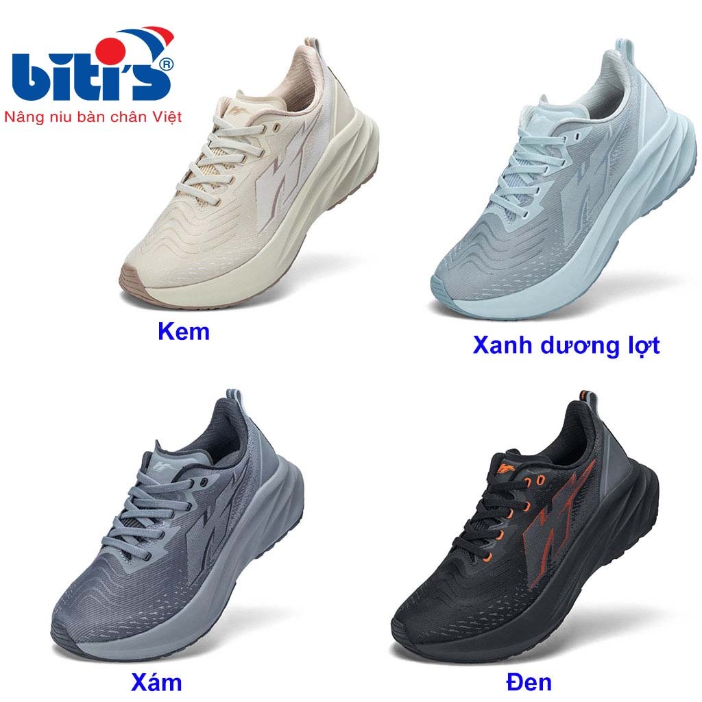 [bitis mẫu mới] Giày Thể Thao Bitis Hunter Litebound Nam 4 Màu HSM009900XAM, HSM009900DEN, HSM009900