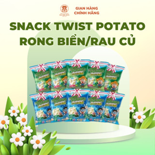 Thùng 40 gói Snack Khoai Tây Xoắn Twist Potato Want Want Gói 30g vị Rong biển