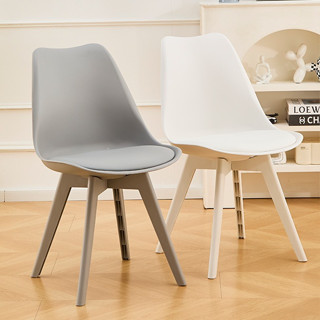 Ghế ăn,Ghế Nhựa Tựa Lưng Decor Văn Phòng, Ghế Cafe, Ghế Phòng Khách, Ghế Eames Mặt Nệm Êm Ái Sang Trọng