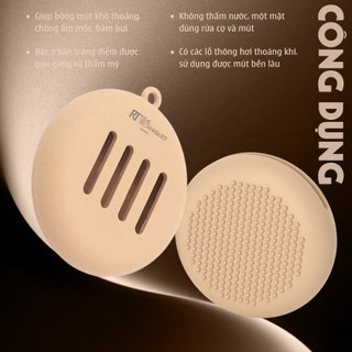 Miếng đựng mút trang điểm RT Real Techniques Holder Powder Puff Storage