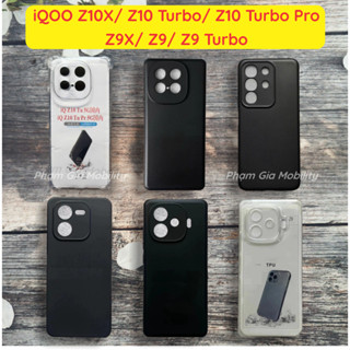  Ốp lưng Vivo iQOO Z10x Z10 Z9 Turbo Pro Plus Z9x  Y300 GT Nội Địa loại dẻo trong dẻo đen chống sốc bảo vệ cam cao cấp 