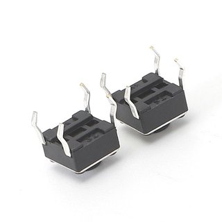 Nút nhấn 4 chân 6x6x5mm (đen 1 chiếc)