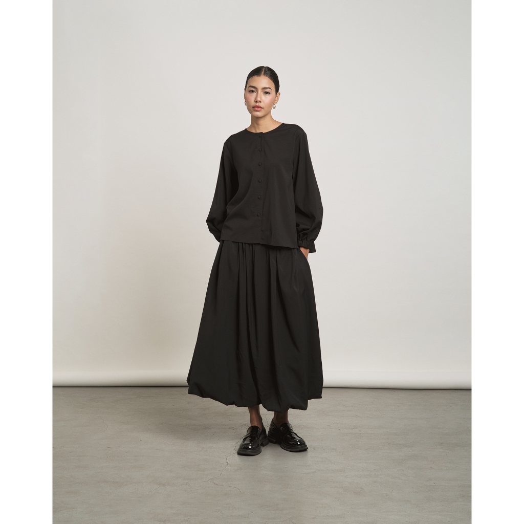 [KHÂU HN] Set MACHIKO áo hai dây và chân váy tùng bí KHÂU BY CQ