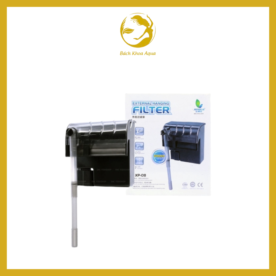 Lọc thác treo Jeneca Filter XP-08 công suất 6,5W cho bể thủy sinh
