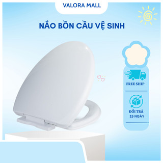 Nắp Bồn Cầu Nhà Vệ Sinh, W.C Chất Liệu Nhựa Cao Cấp Phù Hợp Với Hầu Hết Bồn Cầu (YUNOZA HOUSEWEAR)