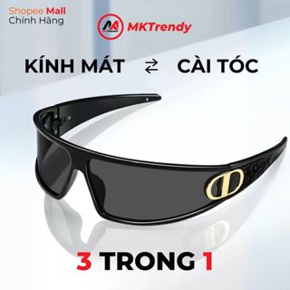  Kính râm cài tóc thời trang MKTRENDY kính mát băng đô đa năng 3 trong chống tia UV phong cách Hàn Quốc 