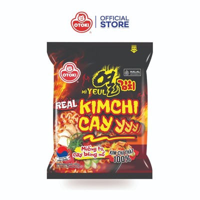 Combo 3 Gói Mì Yeul Kimchi Cay Otoki 100g