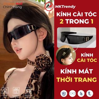 Kính râm cài tóc MKTRENDY kính mát 2 trong 1 băng đô cài đầu thời trang phong cách nam nữ T10