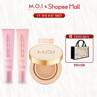  Bộ đôi Phấn nước Premium Baby Skin Cushion và Má hồng sữa M.O.I Baby Cheek 14ml 