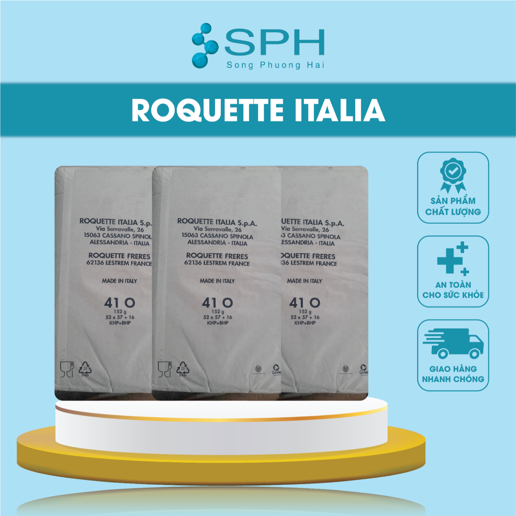 Giá sỉ bao 25kg Tinh bột bắp biến tính (CH20 - Roquette) Bao 25kg _ E 1422 - Ý