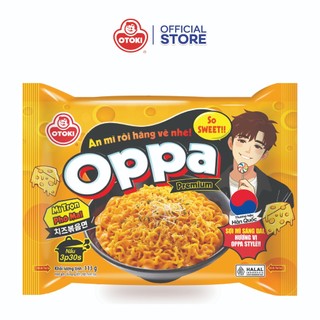  Combo 3 Gói Oppa Mì Trộn Phô Mai Otoki 113g 
