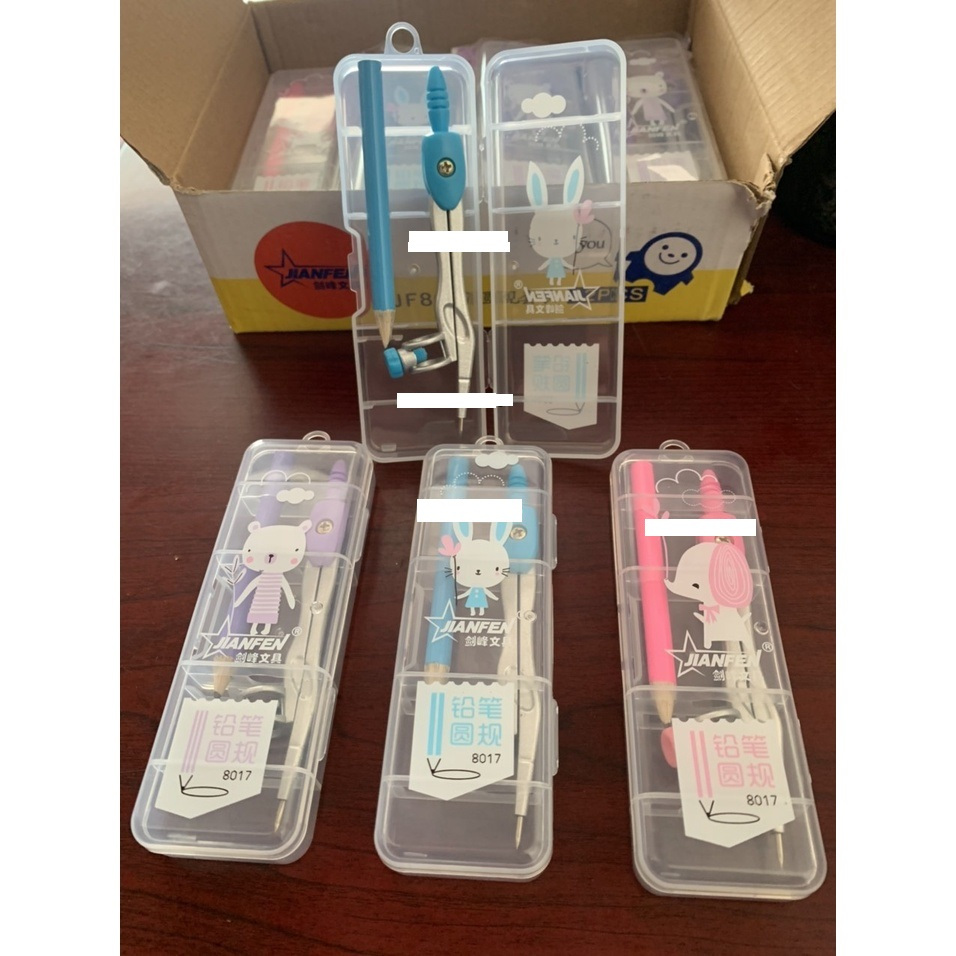 Compa Chì Gỗ 8017 ,Compa Học Sinh - LOẠI XỊN