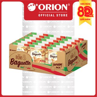 [ĐỘC QUYỀN] Hộp 15 Gói Bánh Nướng Giòn Vị Bơ Tỏi Orion C'est Bon Baguette (540g)