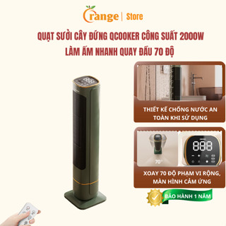 Quạt Sưởi Changhong Máy Sưởi Cây Đứng Công Suất 2000W Làm Ấm Nhanh Quay Đầu 70 độ Hàng Chính Hãng Bảo Hành 12 Tháng