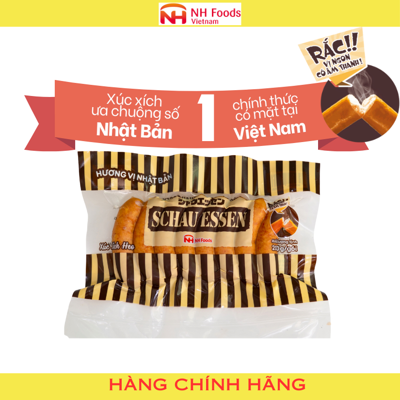 Xúc xích heo Schau Essen 200g - Nipponham