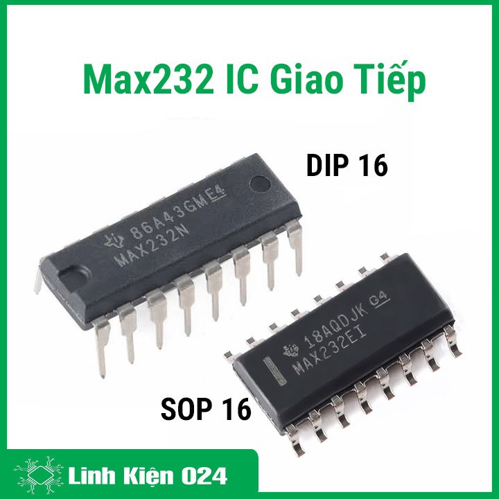IC giao tiếp Max232 chống nhiễu cao