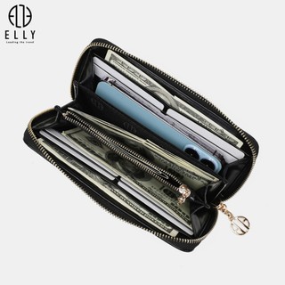 [Deal sang chảnh]  Ví nữ cao cấp da thật ELLY – EV91