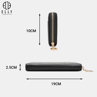 [Deal sang chảnh]  Ví nữ cao cấp da thật ELLY – EV91