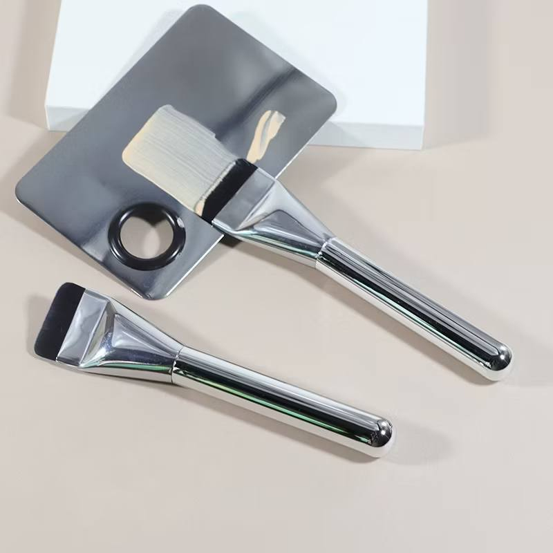 CỌ DẸT NGẮN DÀN NỀN ÁNH BẠC - Cọ dàn nền - Cọ đánh nền - Cọ tán kem nền - Nền siêu mỏng