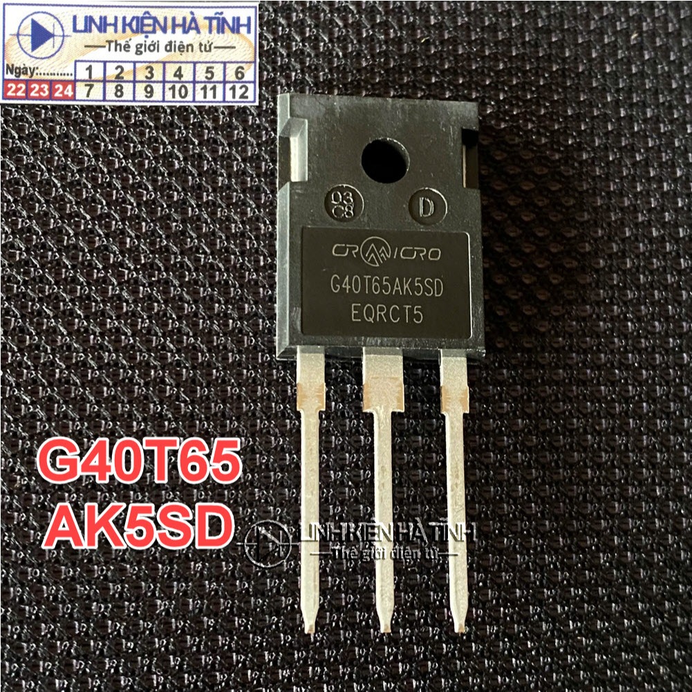 Túi 2 con IGBT G40T65AK5SD G40T65AK5S G40T65 40T65 40A 650V mới - AA4