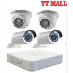 TRỌN BỘ 4 MẮT CAMERA HIKVISION - ĐẦU 8 KÊNH