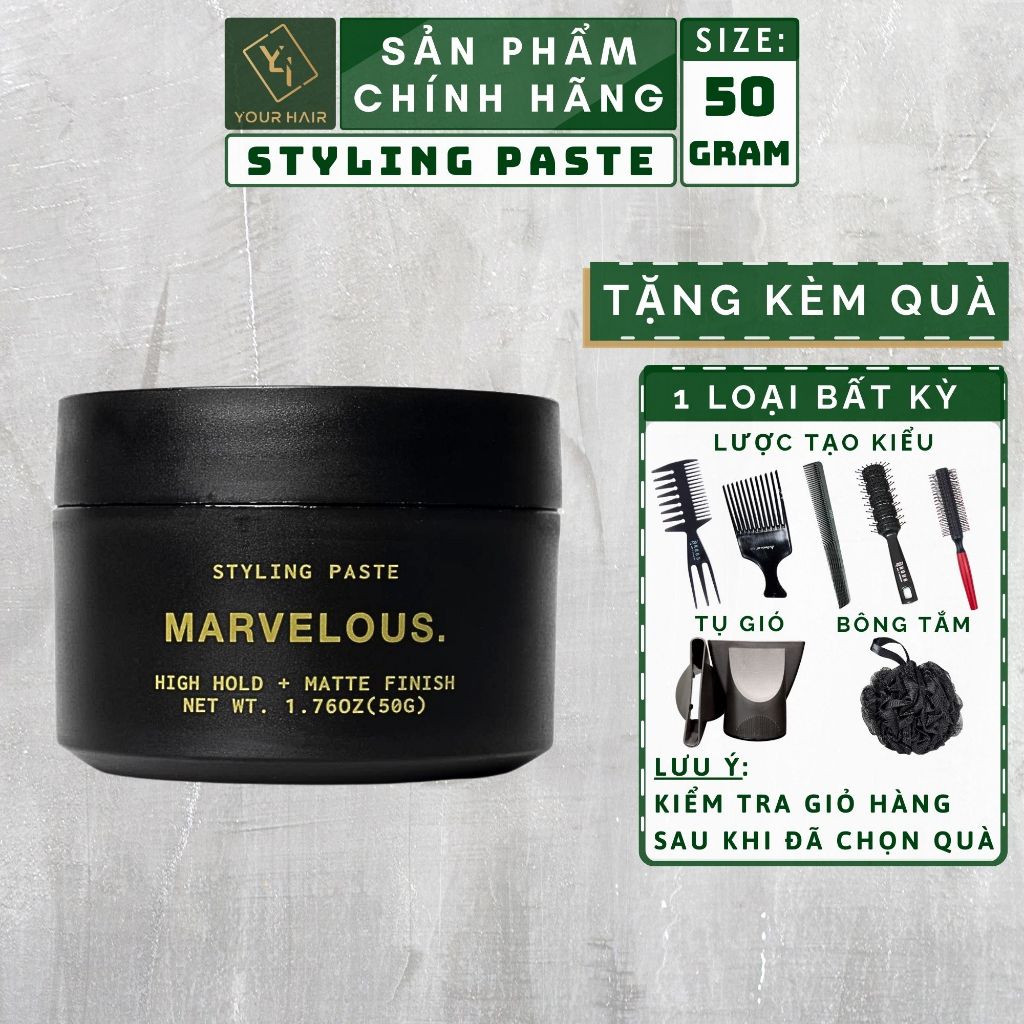 Sáp tạo kiểu Marvelous 50g - Chính hãng Rusty Lab