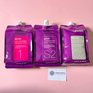 [ Chính Hãng Mẫu Mới ] Thuốc Uốn Tóc, Ép Tóc Duỗi Tóc Hương Thơm Pallamina 1000ML