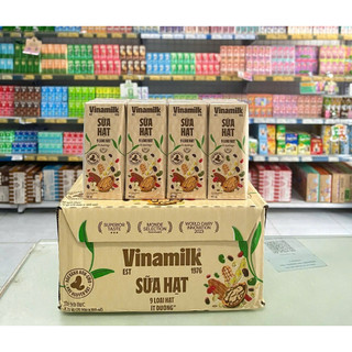  SỮA HẠT VNM 9 LOẠI HẠT ÍT ĐƯỜNG 180ml   Thùng 24 hộp  